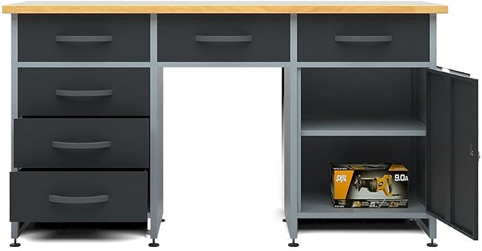 JZD Metal Storage Organization System, Hanging Closet, - Image 8