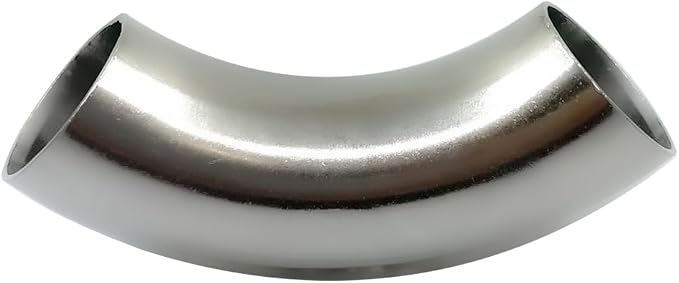 OD 1 Inch 90 Degree Stainless Steel Bend Tube 1” Exhaust Elbow Pipe by Cotonlake