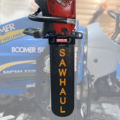 SawHaul Universal Tractor Chainsaw Holder by SawHaul