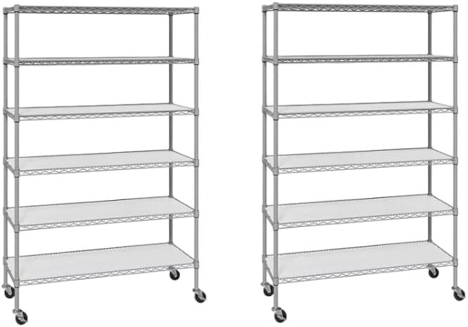 Organize in Style with The Members Mark 6-Tier NSF Heavy Duty Wire Shelving by Unknown