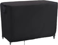 Kingling Outdoor Table Cover for Wicker Bar Cart, 48 Inch Waterproof Patio Bar by Kingling