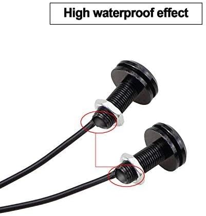 LEADTOPS 10Pcs 18mm 12V Eagle Eye LED Car Fog DRL Daytime Running Light Backup - Image 5