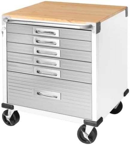 Heavy Duty Rolling Storage Cabinet by Unknown