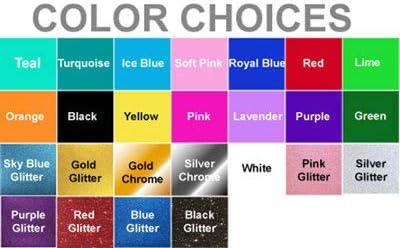 Large Custom Business Name and Website Description Text Decal Sticker - Image 3