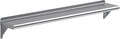 AmGood 48" Long X 8" Deep Stainless Steel Wall Shelf | NSF Certified | by AmGood