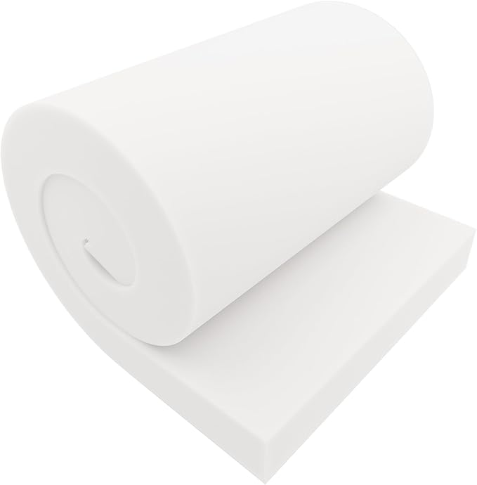 GoTo Foam 4" Height x 24" Width x 72" Length 44ILD Upholstery Cushion Made in - Image 2