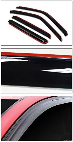 in-Channel Window Visors Vent Shade Rain Guards - Image 4