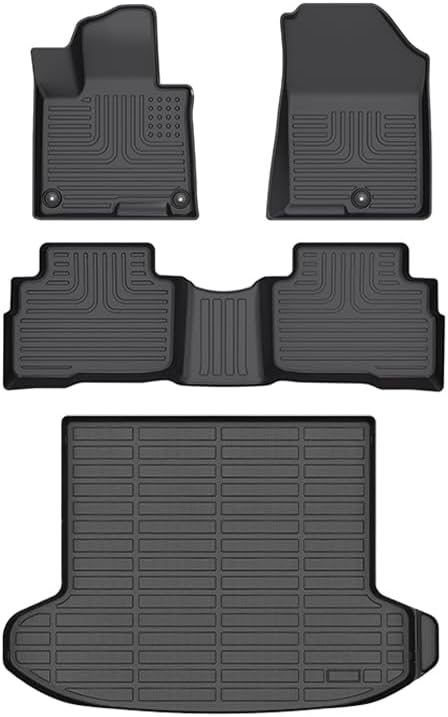 Wayhigh-All Weather Floor Mats and Cargo Liner Set Fit by Wayhigh