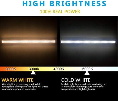20 Pack 8FT LED Shop Light Fixture, 144W 15500LM 6000K Cool White, High Output - Image 7
