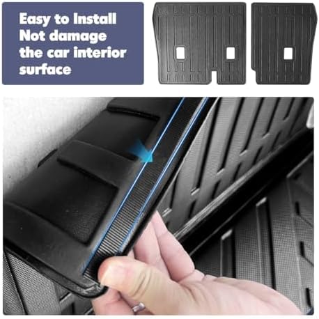 Cargo Mats Fit for Infiniti QX50 2025-2019/2022-2025 Infinit QX55 Trunk - Image 5