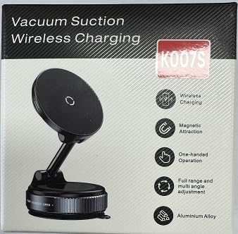 15W Wireless Charger Magnetic Car Phone Holder 360° Adjustable & Foldable Car - Image 10