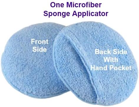 Leather CPR Microfiber Applicator Sponge & 2pcs 16in Towels - Image 2