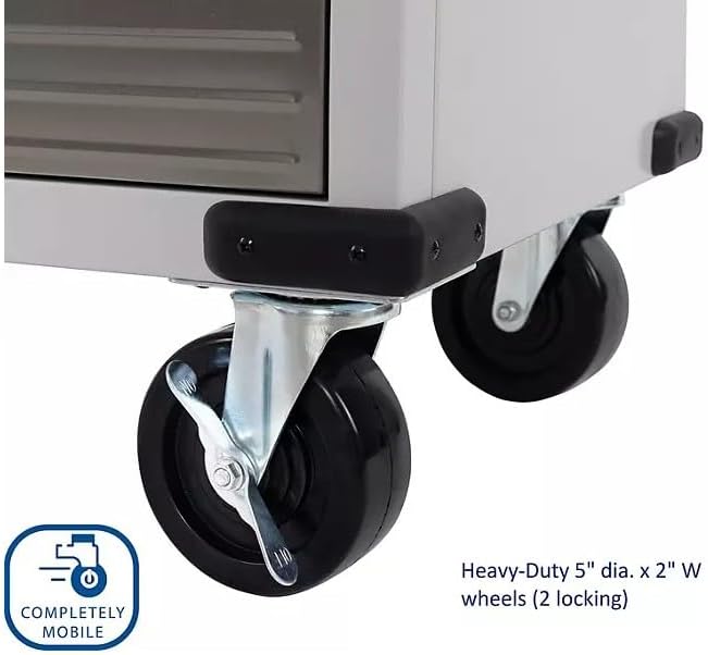 Heavy Duty Rolling Storage Cabinet - Image 6