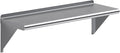 AmGood 36" Long X 12" Deep Stainless Steel Wall Shelf | NSF Certified | by AmGood