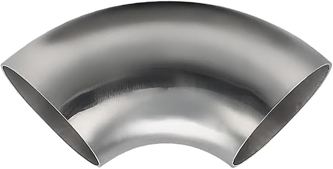 OD 1.5 Inch 90 Degree SS304 Stainless Steel Bend Tube Exhaust Elbow Pipe by Cotonlake