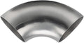 OD 1.5 Inch 90 Degree SS304 Stainless Steel Bend Tube Exhaust Elbow Pipe by Cotonlake
