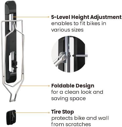 Unbound Bike Storage Rack: Swivel Wall Mount - Image 10