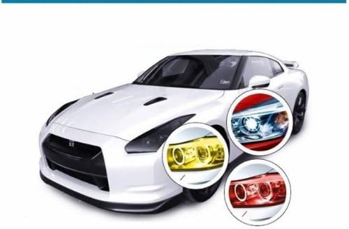 12 by 48 Inches Self Adhesive Headlight, Tail Lights, Fog Lights Tint Vinyl Film - Image 3