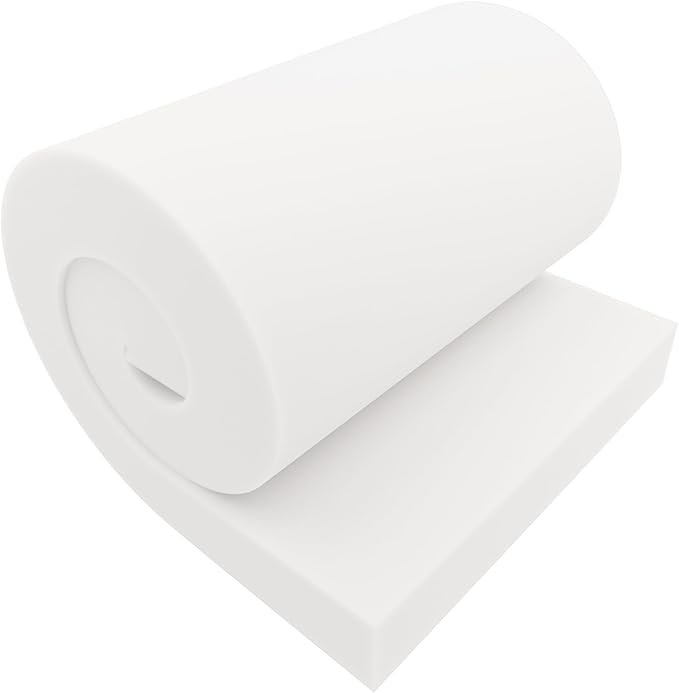 GoTo Foam 5" Height x 24" Width x 72" Length 44ILD Upholstery Cushion Made in - Image 2