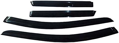 Wind Deflector Compatible with 2007-2014 Ford Edge/Lincoln MKX Smoke Sun/Rain - Image 2