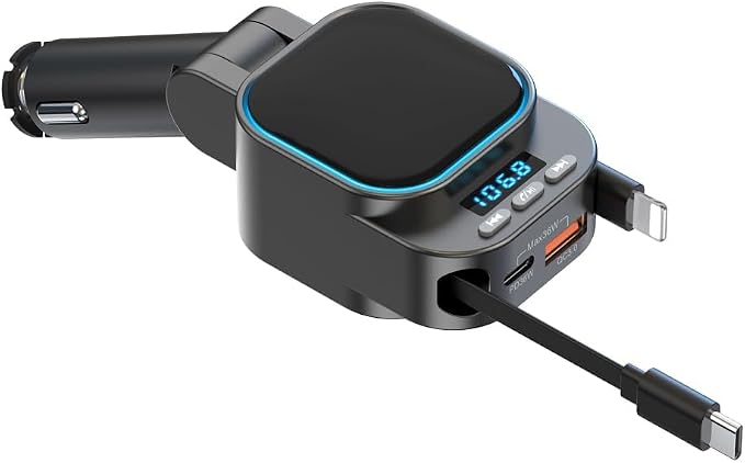Retractable Car Charger 96W - Image 9