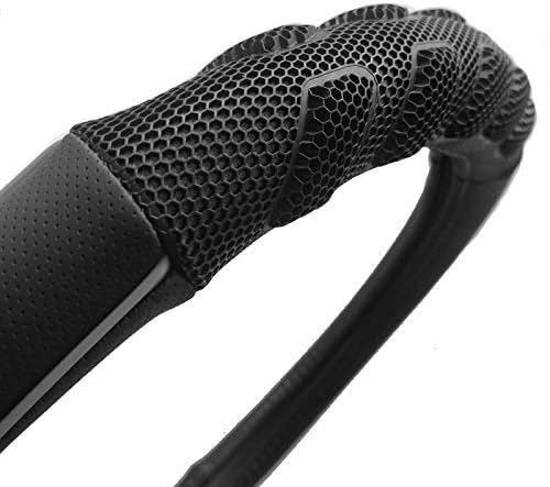 Flying Banner car Steering Wheel Cover Faux Leather Massage Universal fit 3D - Image 4