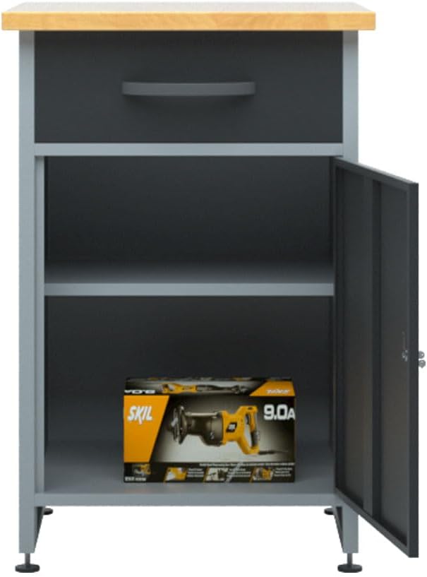 JZD Steel Workbench Garage Storage Cabinet Set - Image 4