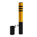 Safety Bollard Post, Steel Security Post Barrier Traffic Pole, Removable Bollard by Unknown