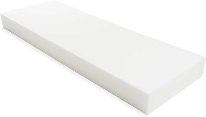 GoTo Foam 6" Height x 24" Width x 72" Length 44ILD Upholstery Cushion Made in - Image 3
