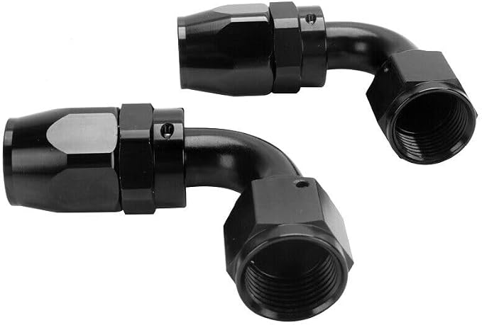 LokoCar 6AN Hose End Fitting 90 Degree Swivel - Image 9