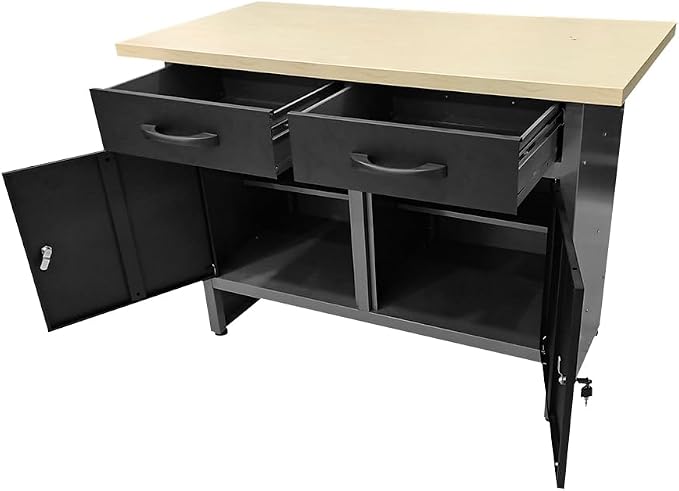 JZD Metal Storage Cabinet Organizer Set System, - Image 5