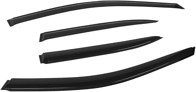 4 PCS Rain Guards Fit for 1999-2016 Ford F250 F350 F450 F550 SuperCrew Super - Image 8