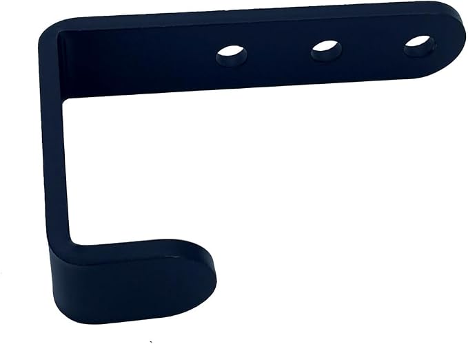 4 Pcs Black Heavy Duty Metal j Hooks - Image 4