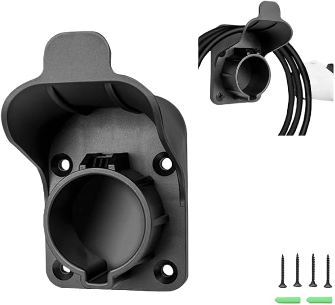 EV Charger Holder Wall Mount for SAE J1772 by Unknown
