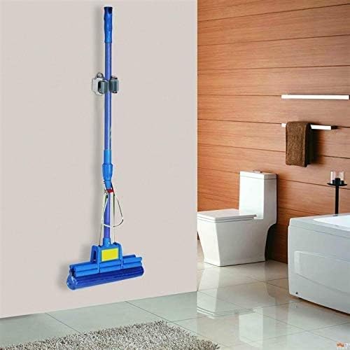 3-H 12 Pack Mop and Broom Holder Big Size Hanging 1 KG Extra, Broom Hanger Wall - Image 8