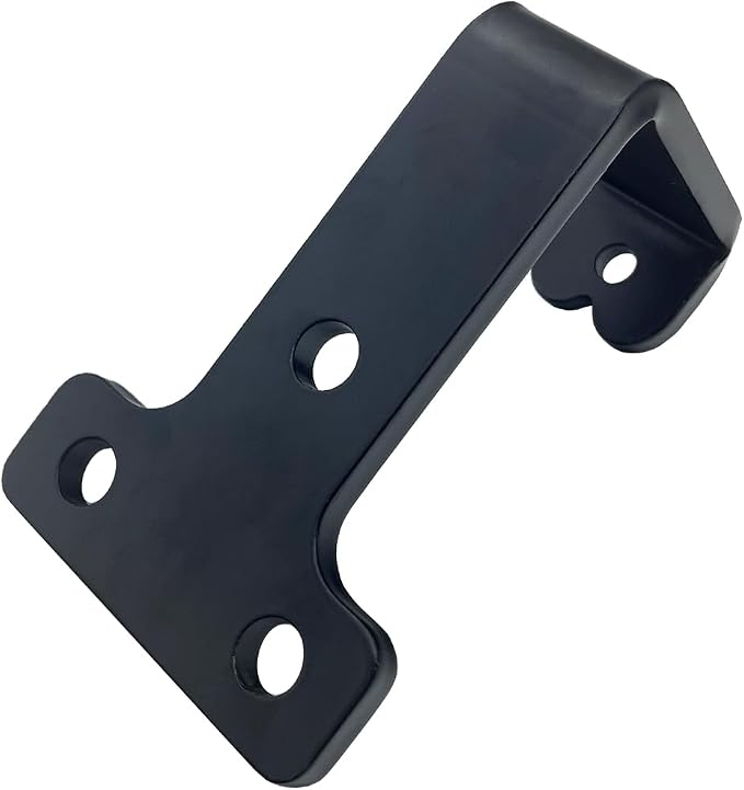 4 PCS black heavy duty metal flat j hooks - Image 6