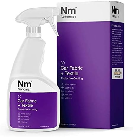NANOMAN Nano-Technology Car Fabric & Upholstery Care Hydrophobic Waterproof - Image 2