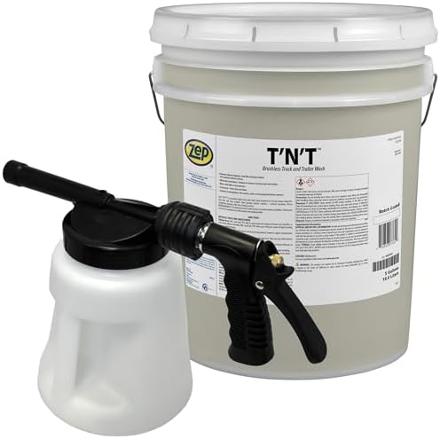 Zep TNT Brushless Truck and Trailer Wash Concentrate 5 Gal Model 481 Foamer 96 - Image 7