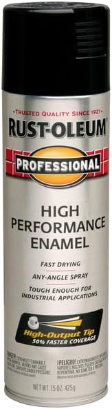 Rust-Oleum 7579838 Professional High Performance Enamel Spray Paint, 15 Oz by Rust-Oleum