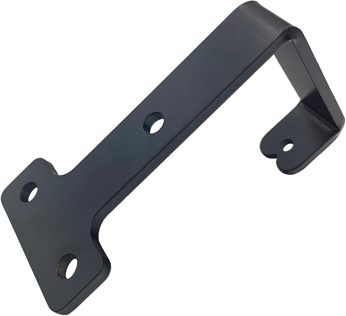4 PCS black heavy duty metal flat j hooks - Image 2