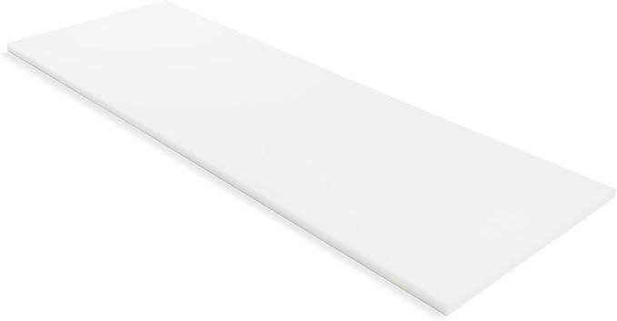 GoTo Foam 1" Height x 24" Width x 72" Length 44ILD Upholstery Cushion Made in - Image 3
