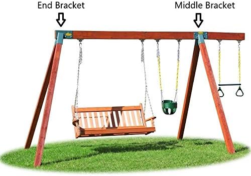 Eastern Jungle Gym Easy 1-2-3 A-Frame Swing Set Bracket Heavy Duty - Image 10