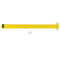Safety Bollard Post 60'' Height Bollard Post Yellow Steel Pipe Parking Barrier by RudiUsoy