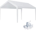 Rutile 12 x 20 FT Carport Replacement Cover, Heavy Duty Car Tarp Canopy Tent by Rutile