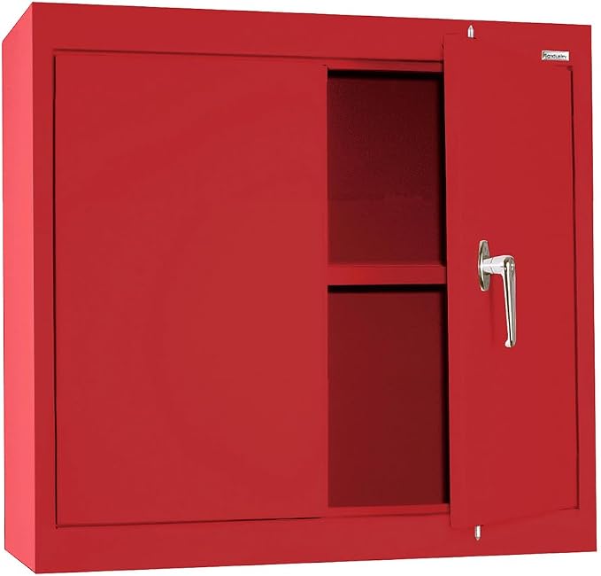 Sandusky Lee WA11301226-01 Wall-Mount Metal Storage Cabinet - Image 7