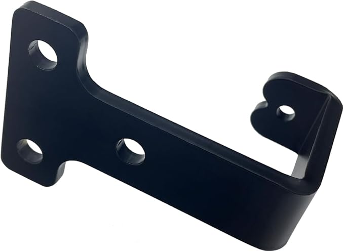 4 PCS black heavy duty metal flat j hooks - Image 4