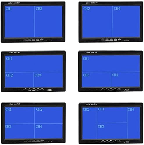 Backup Camera Kit 7 inch 4-Spilt Monitor Rear View Cameras - Image 2
