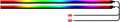 Dreamcolor Acrylic Interior Car Lights, 2 Piece 43.3inch/110cm 128 Colorful Car by HMYC