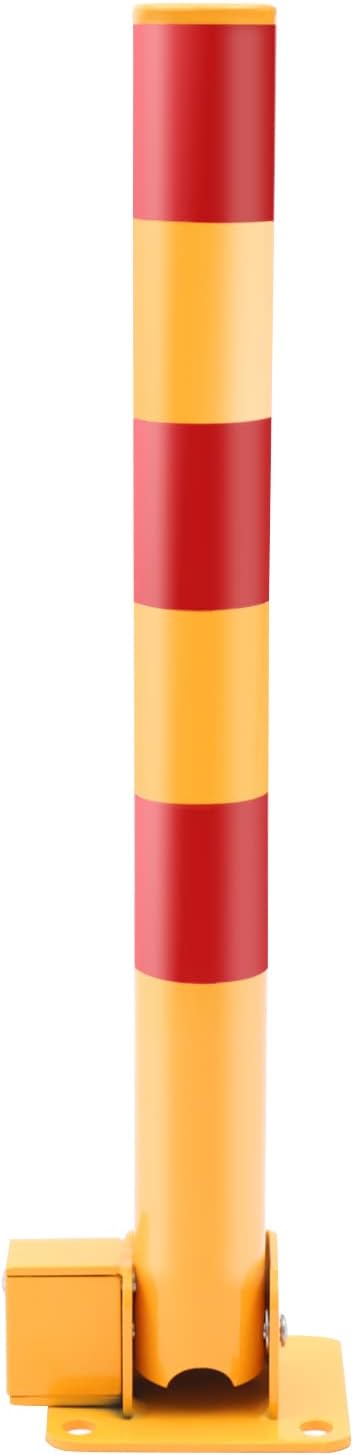 Parking Post and Base With Lock, Parking Barrier Post Parking Blocker Driveway - Image 7
