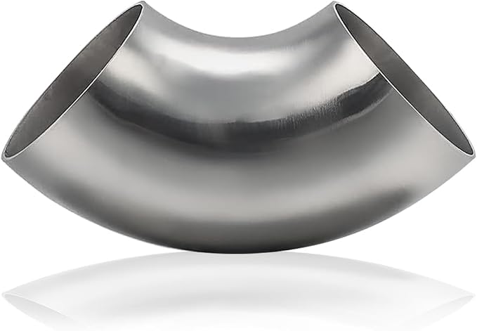 3 Inch 90° Mandrel Bend Elbow, SS304 Stainless Steel Bend Tube 90 Degree by Cotonlake